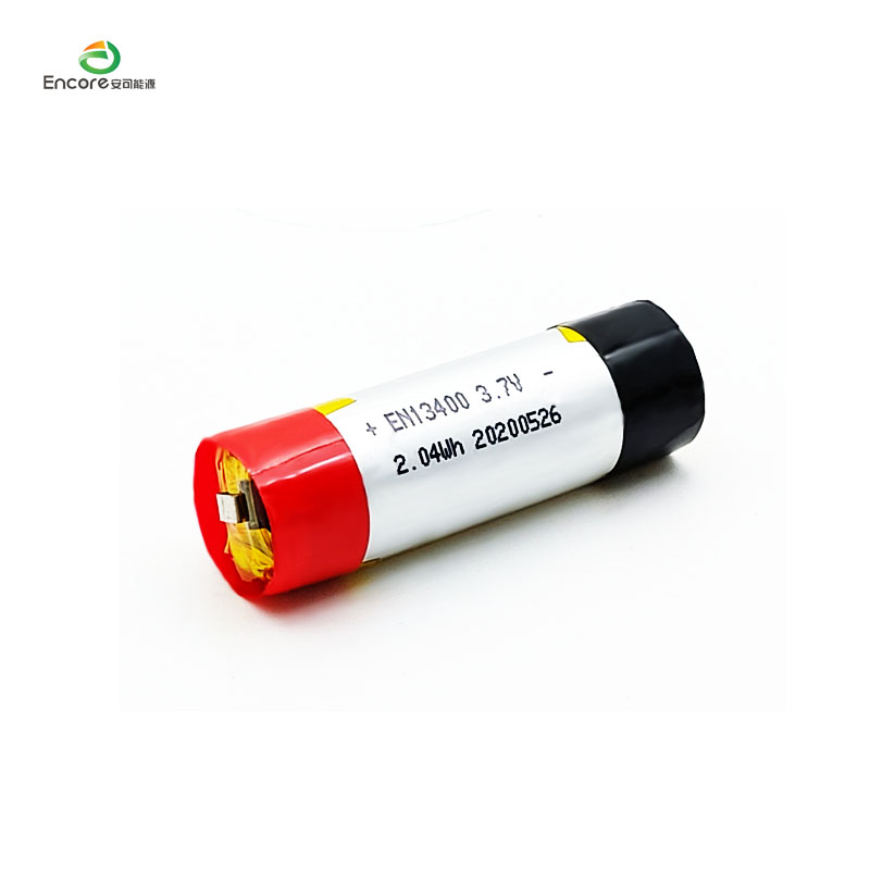 13400 silindrik 550mah lipo batareya