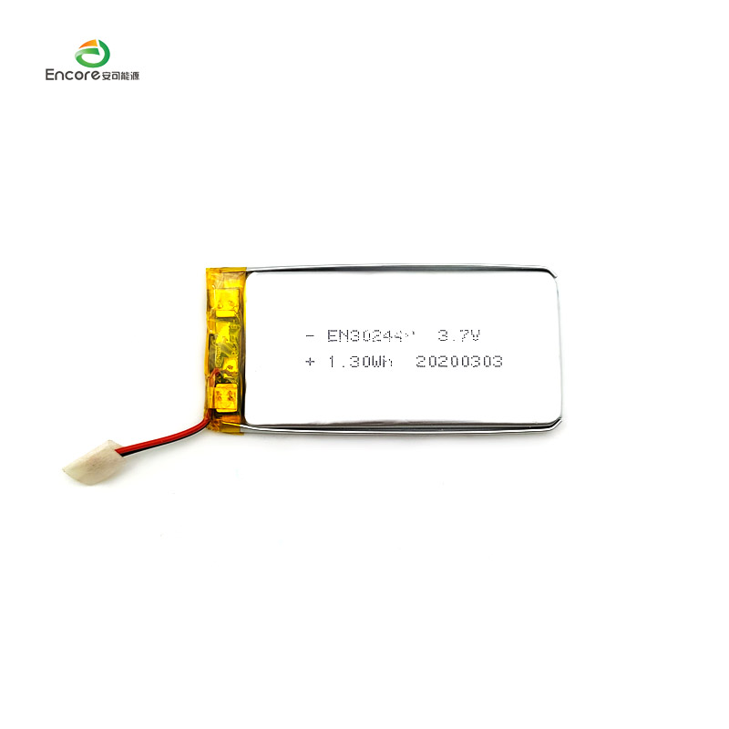 3.7v 350mah litium ion li polimer batareya