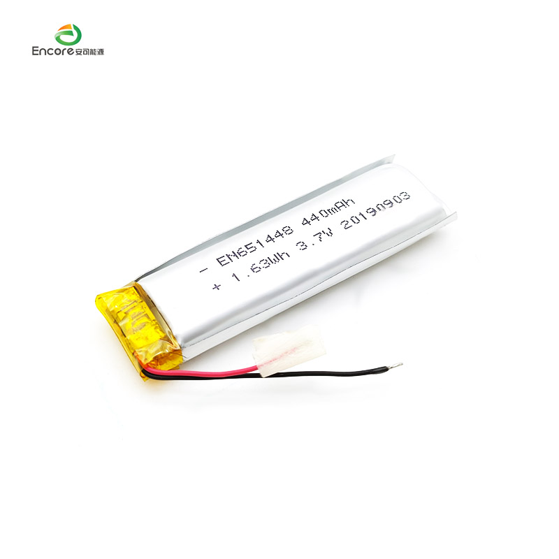 3.7v 450mah Li-Polimer Batareya