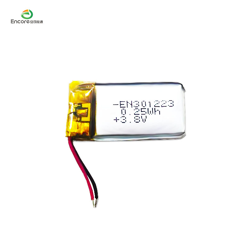 301223 0.25wh lipo batareya