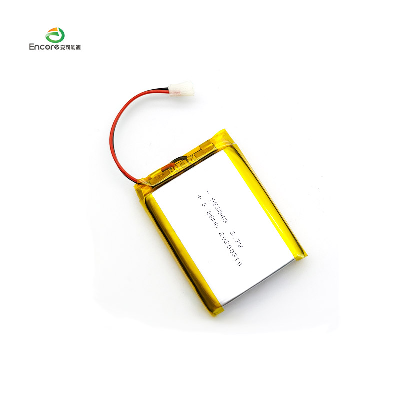 953848 2400mAh 3.7v təkrar doldurulan lipo hüceyrəsi