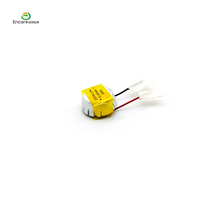 Li Ion Düymə Hüceyrəsi 3.7v Düymə 40mah